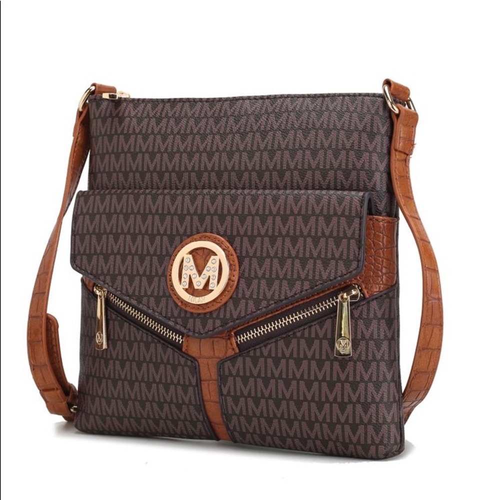 New Cecilia Crossbody Bag in Brown